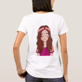 ArtByDragoデザインの「Creative Vibes T-Shirt」 Tシャツ (裏面)