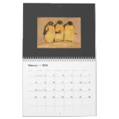 ArtByShel 2014年 カレンダー (2月 2026)