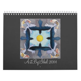 ArtByShel 2014年 カレンダー