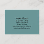 Artcardによって来ている象 名刺 (裏面)