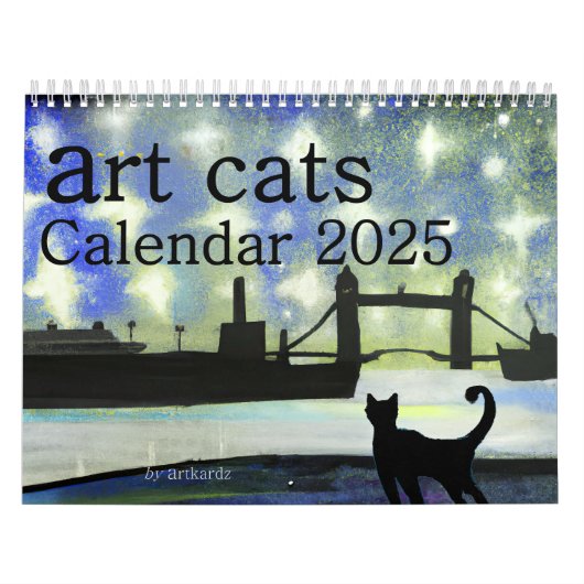 Artcats 2025カレンダー カレンダー (カバー)