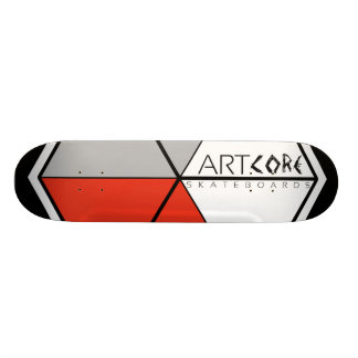 ArtCore-Skateboards/ Big Logo RED スケートボード