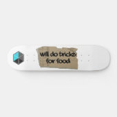 ArtCore-Skateboards/ Theme Tricks For Food スケートボード (横)