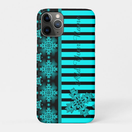 Artdeco花レトロスタイル、名前を追加 Case-Mate iPhoneケース (裏)