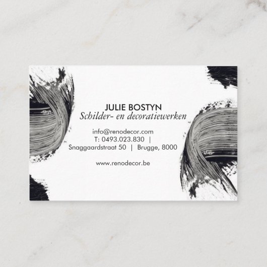 ARTDESIGN 名刺 (裏面)