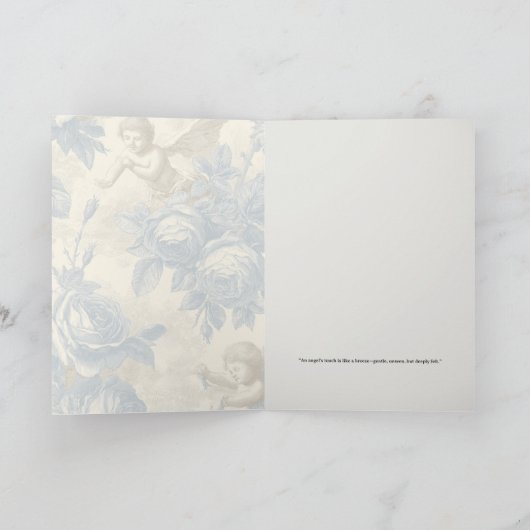 ArtDesignsByBlake.comのエンジェルコレクション カード (内部)