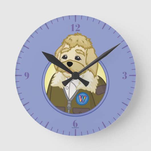 Arteの事実 ラウンド壁時計 (正面)