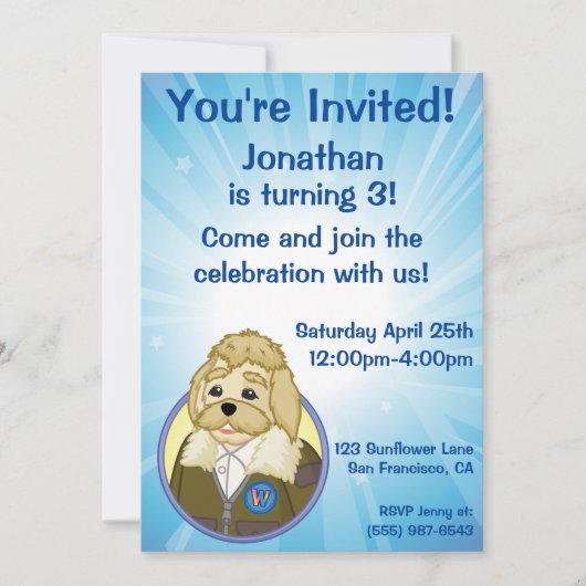 Arteの事実 招待状 (正面)