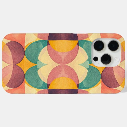 Arte Abstracto Colorido Case-Mate iPhoneケース (裏面 (横))