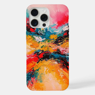 Arte Abstracto Colorido iPhone 15 Pro Maxケース