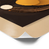 Arte Abstracto Solar Renacer Natural ポスター (コーナー)