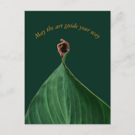 Arte Botânica "May the art guide your way" ポストカード