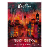 Arte Contemporáneo Berlín: Ciudad de la Libertad ポスター (正面)