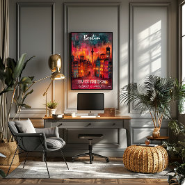 Arte Contemporáneo Berlín: Ciudad de la Libertad ポスター