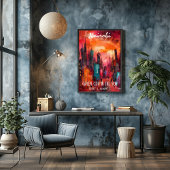 Arte Contemporáneo Nairobi: Ciudad Verde al Sol ポスター