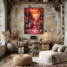 Arte Contemporáneo Tokio: La Ciudad Sol Naciente ポスター