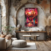 Arte Contemporáneo Vibrante de Sídney ポスター