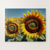 Arte de Girasoles ジグソーパズル (横)