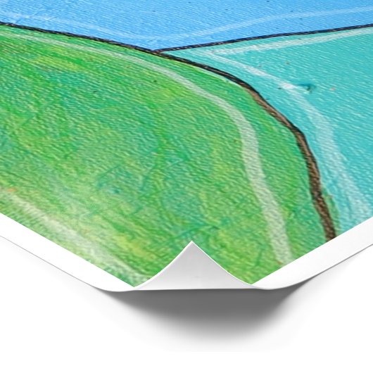 arte decoração de parede ポスター (コーナー)