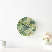 Arte decorativo plantas 5-1-2 ラウンド壁時計 (ホーム)