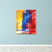 Arte digital imersiva キャンバスプリント (インサイチュ (ウッドフロア))