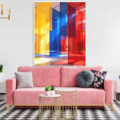 Arte digital imersiva キャンバスプリント (インサイチュ (リビング))