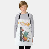 Arte Digital para Niños エプロン (着用した状態)