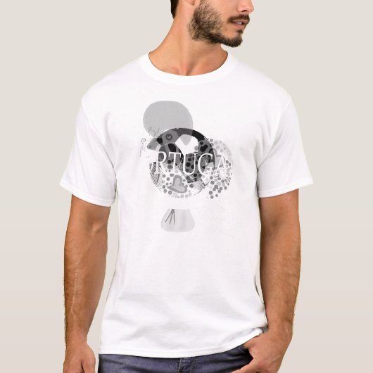 Arte e Futebol - Estilo Português Tシャツ (正面)