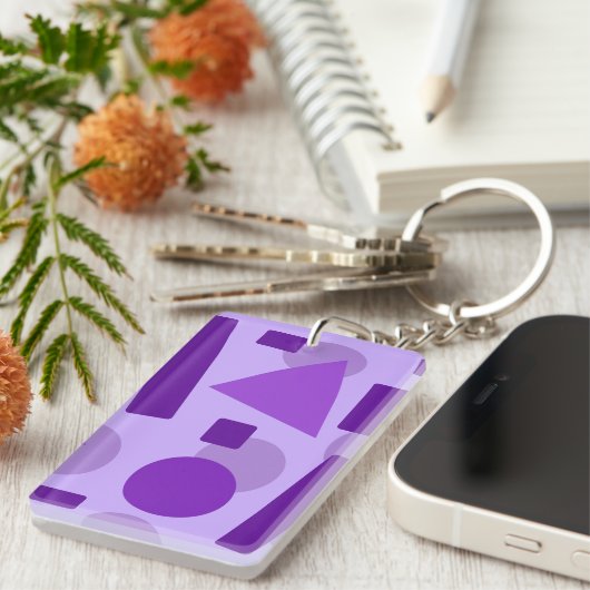 Arte Geométrico キーホルダー (正面右)