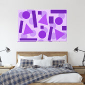 Arte Geométrico 001 キャンバスプリント (インサイチュ (寝室))