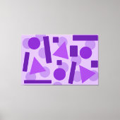 Arte Geométrico 001 キャンバスプリント (正面)