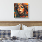 Arte Indígena キャンバスプリント (インサイチュ (寝室))