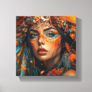 Arte Indígena キャンバスプリント