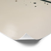 Arte Minimal Abstracto Esencia Natural ポスター (コーナー)