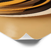 Arte Solar Abstracto Energía Natural ポスター (コーナー)