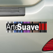 arte suave sticker バンパーステッカー (車上)