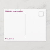 Arte Vespa Arquitetura "Memories from Paradise" ポストカード (裏面)