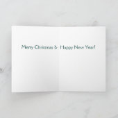 Artemisの友人: 世俗的なクリスマスカード カード (内部)