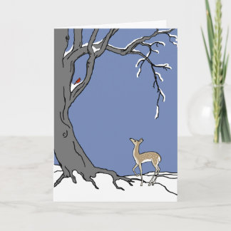 Artemisの友人: 世俗的なクリスマスカード カード