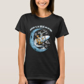 Artemis 1 SLS Rocket Launch Mission To The Moon An Tシャツ (正面)