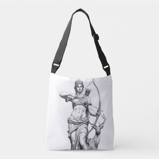 Artemis Goddess Mythic Tote Bag クロスボディバッグ (正面)