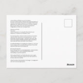 Artemis Goddess of the Hunt Postcard ポストカード (裏面)