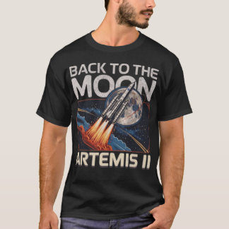 Artemis II: Back to the Moon Tシャツ