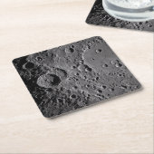 Artemis II Lunar Craters スクエアペーパーコースター (アングル)