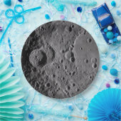 Artemis II Lunar Craters ペーパープレート (パーティー)