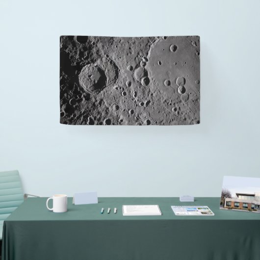 Artemis II Lunar Craters 横断幕 (トレードショー)