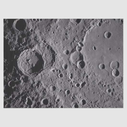 Artemis II Lunar Craters 薄葉紙 (正面)