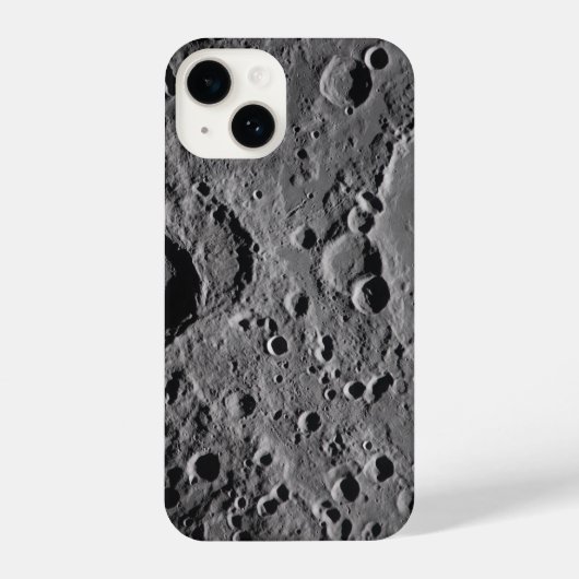 Artemis II Lunar Craters iPhoneケース (裏面)