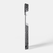 Artemis II Lunar Craters iPhoneケース (左側面)