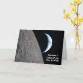 Artemis II Lunar Flyby カード (黄色い花)